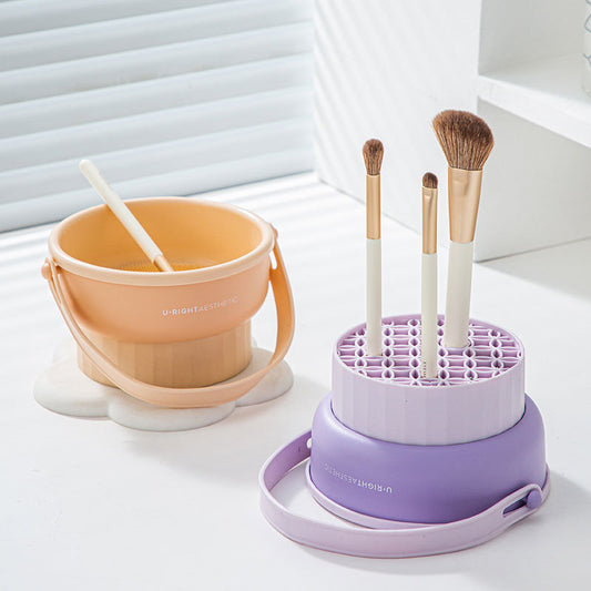 Silicone Makeup Brush Cleaning Box