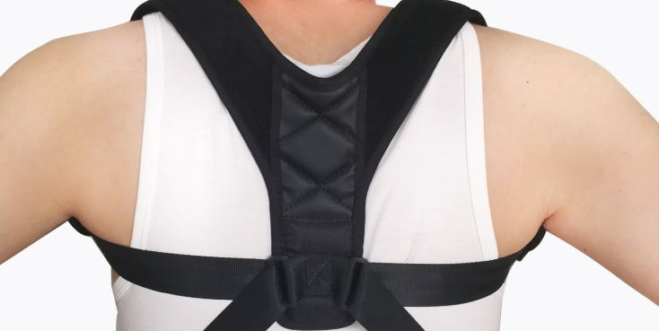 Adjustable Back Support Strap for Posture Correction and Lumbar Support