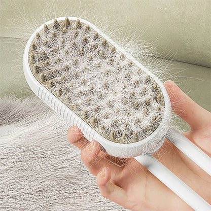 3-in-1 Electric Brush - Steam Function for a Perfectly Groomed Coat!
